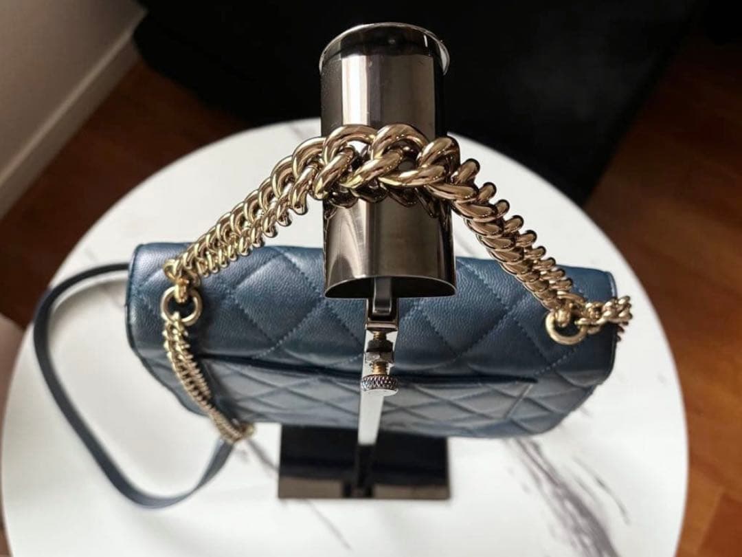 1/17までお値下げ⭐︎美品⭐︎シャネル キャビアスキン チェーンショルダー