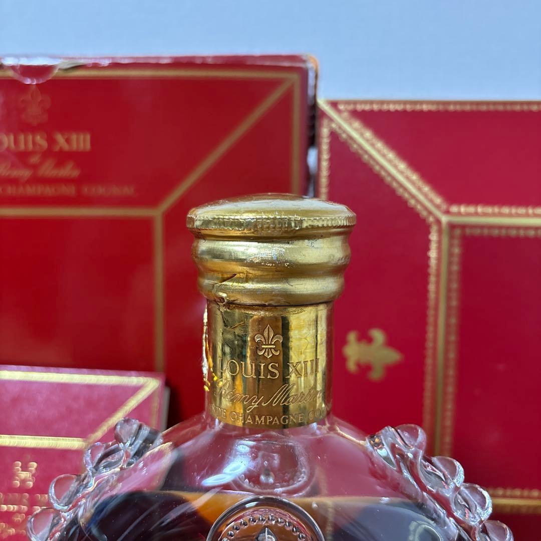 ルイ13世 レミーマルタン コニャック 金キャップ 700ml 未開栓 箱付き⑶