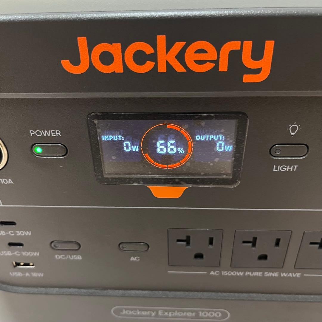 【ほぼ新品】Jackery Explorer 1000 ポータブル電源