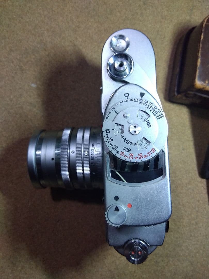 d*7様 LeicaM3/フィルムカメラ/レトロ/ライカ/レトロ/革カバー付