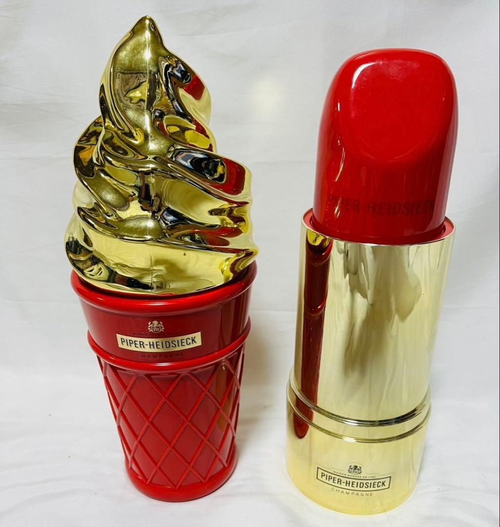 パイパー　エドシック　ブリュット　リップ型・ロゼ　ソフトクリーム型　未開封