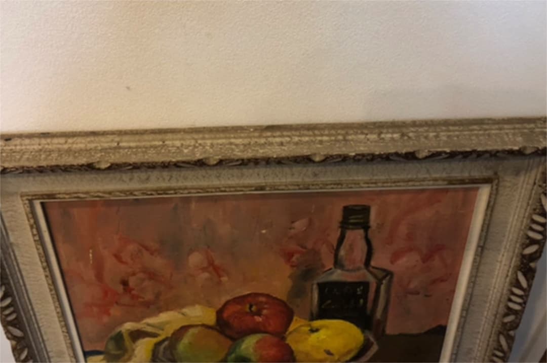 祖父が収集していた絵画　シリアルNo.サイン入　大作