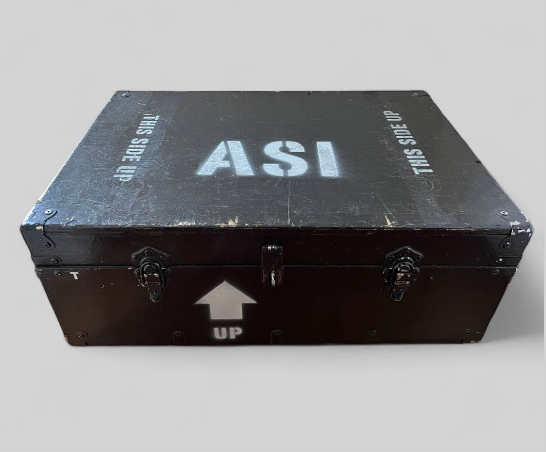 ☆ヴィンテージ トランクケース ミリタリーボックス コンテナ 収納箱 キャンプ