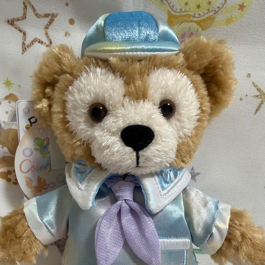 ディズニー　カラフルハピネス　20周年 バケパ　ポージープラッシー ダッフィー