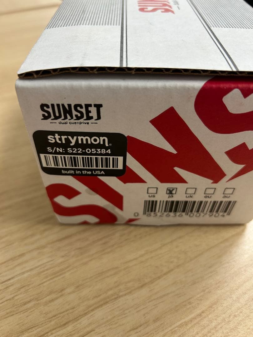 Strymon SUNSET デュアルオーバードライブ美品