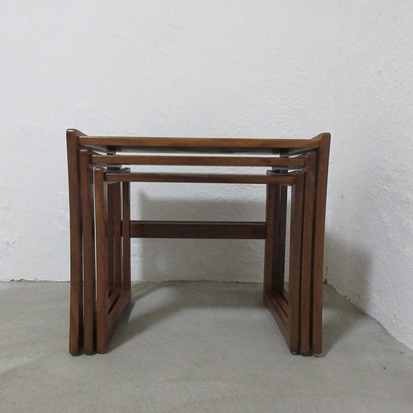 イギリス ビンテージ 家具 G-PLAN ジープラン ネストテーブル 6728d