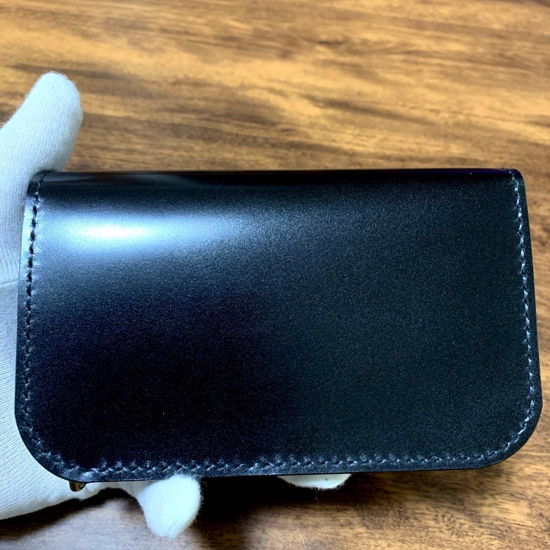 トラッカーウォレット　ミドル　新喜皮革　フルコードバン