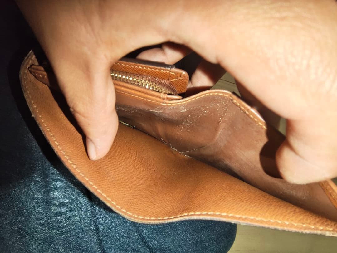 Louis Vuitton 二つ折り財布 モノグラム 正規品