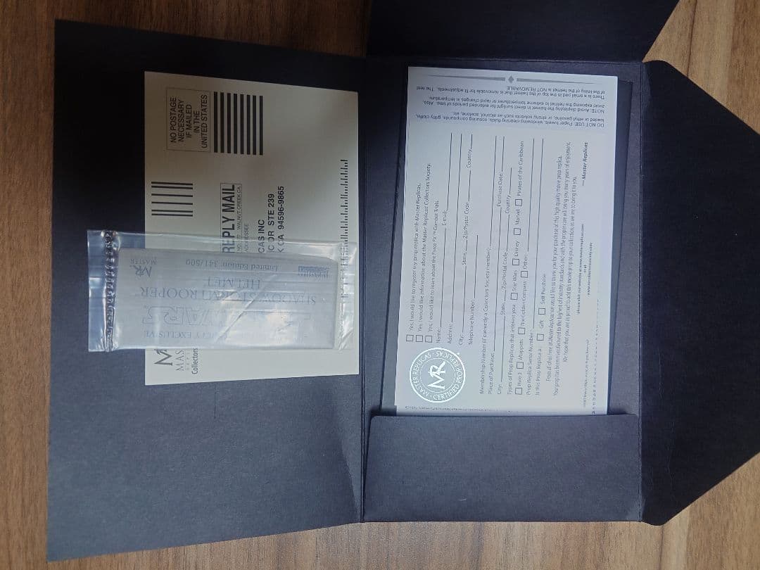 マスターレプリカ スターウォーズ シャドウストームトルーパー ヘルメット