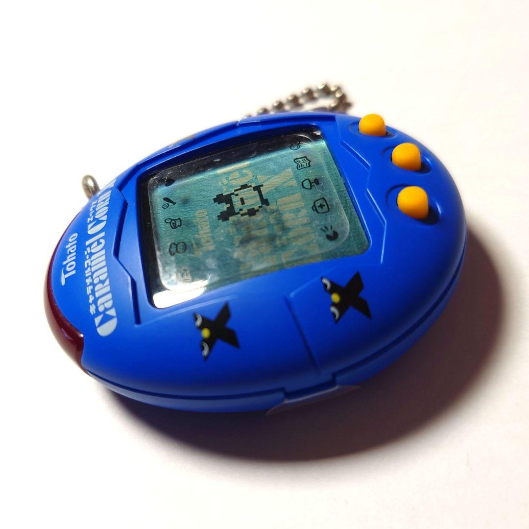 たまごっちプラス キャラメルコーン 青 説明書付き