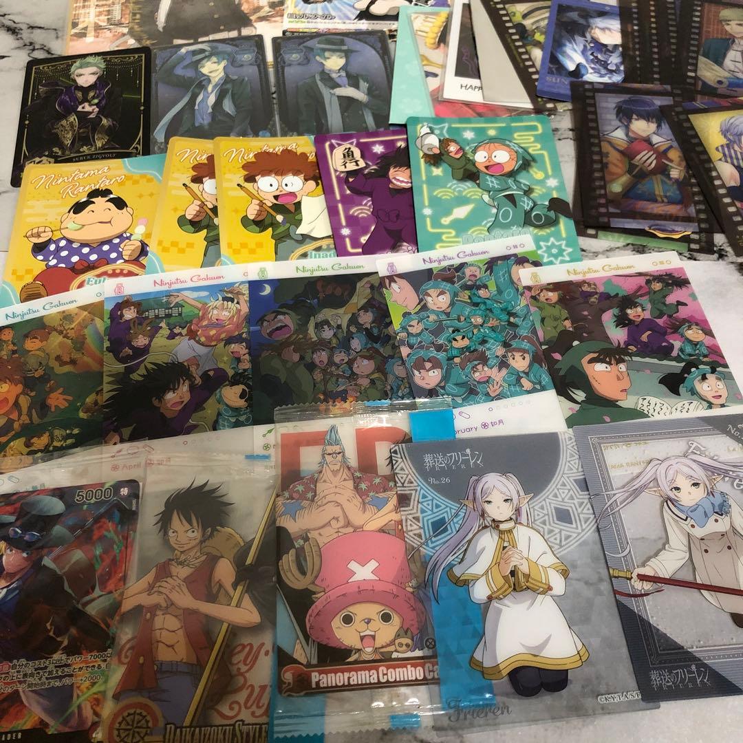 アニメ　マンガ　キャラクター　紙類　紙系　紙雑貨　大量　カード　薄物　まとめ売り