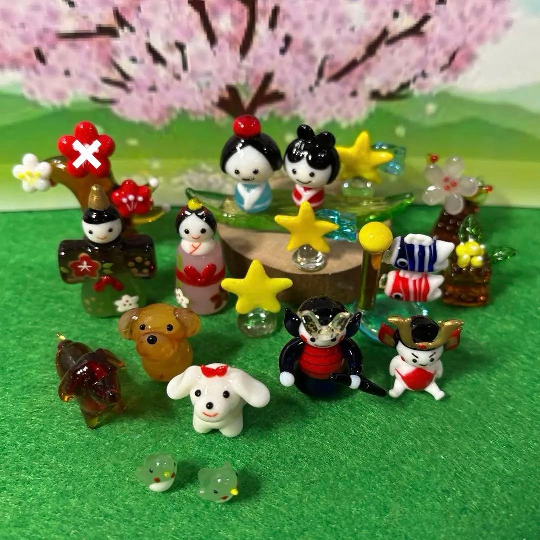 よっしー　ガラス細工　ミニチュア