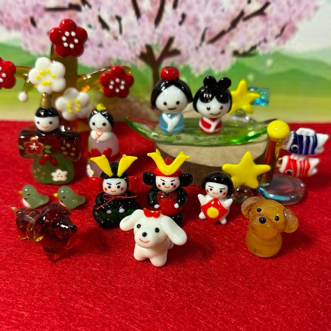 よっしー　ガラス細工　ミニチュア