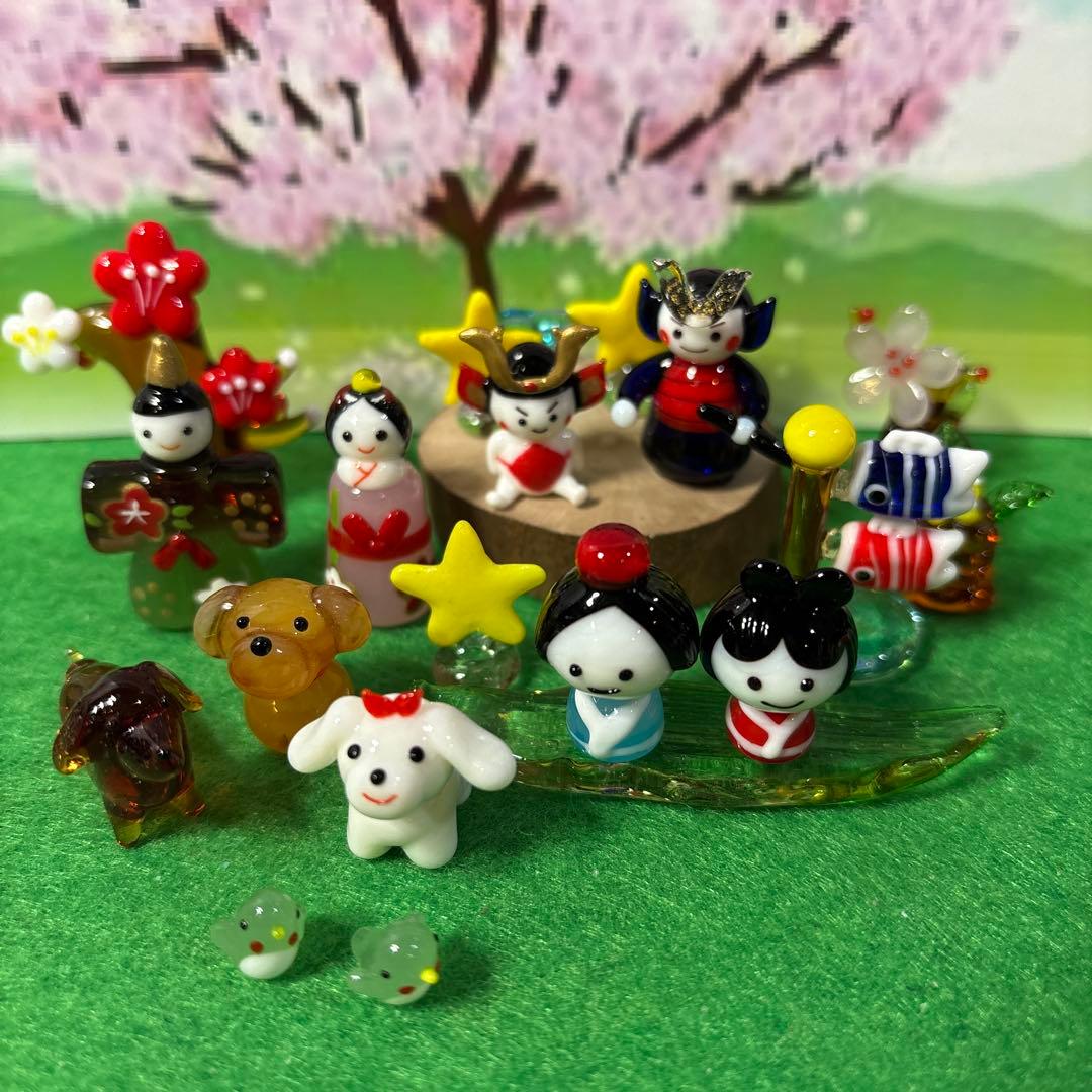 よっしー　ガラス細工　ミニチュア