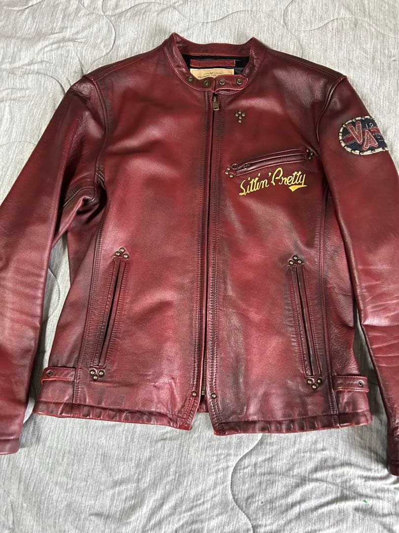 AVIREX シングルライダースジャケット