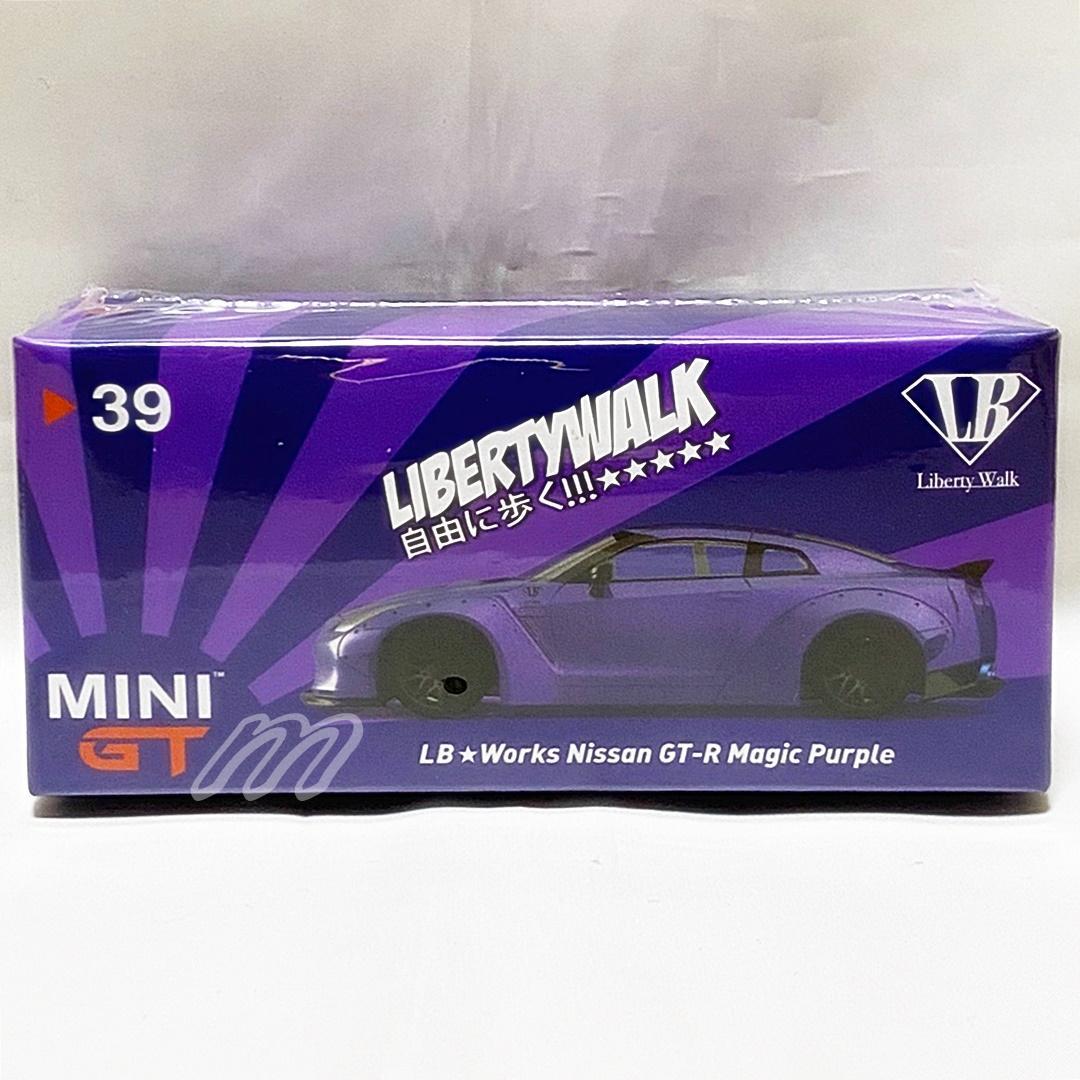 ⭐️MINI GT LB★Works 日産 GT-R Magic Purple