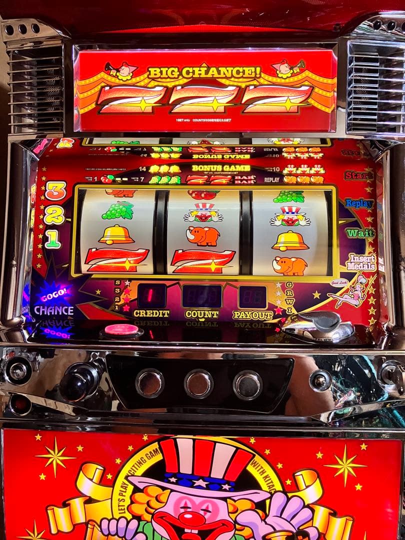 パチスロ実機　ニューアイムジャグラーEX-C