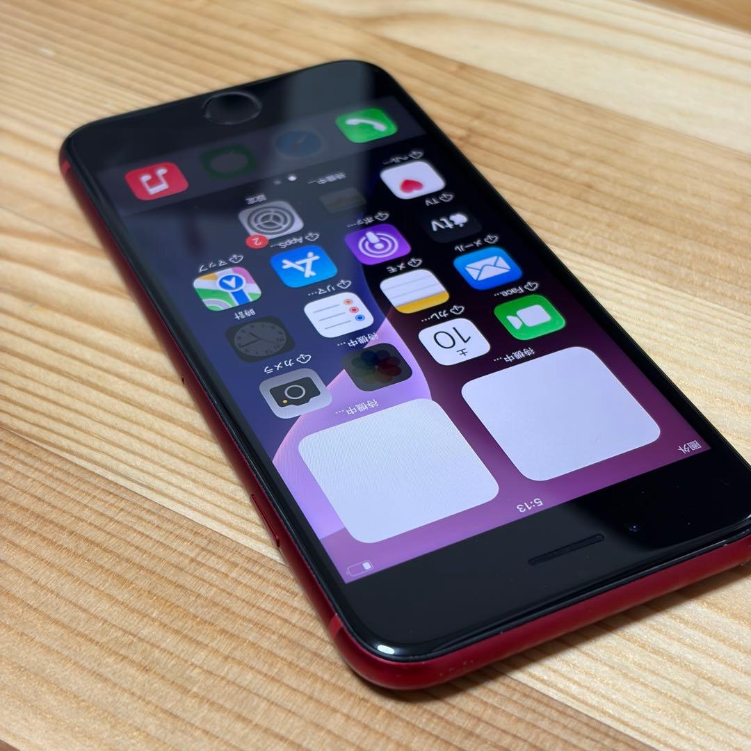 おまけつき！バッテリー新品　iPhoneSE第3世代64GB SIMフリー　美品