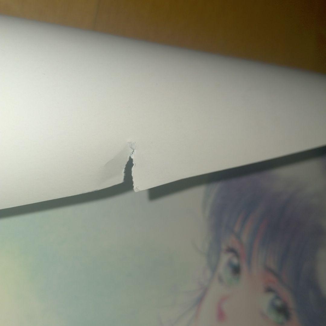 アニメ　美少女ポスター　　鮎川まどか　気まぐれオレンジロード ドレス