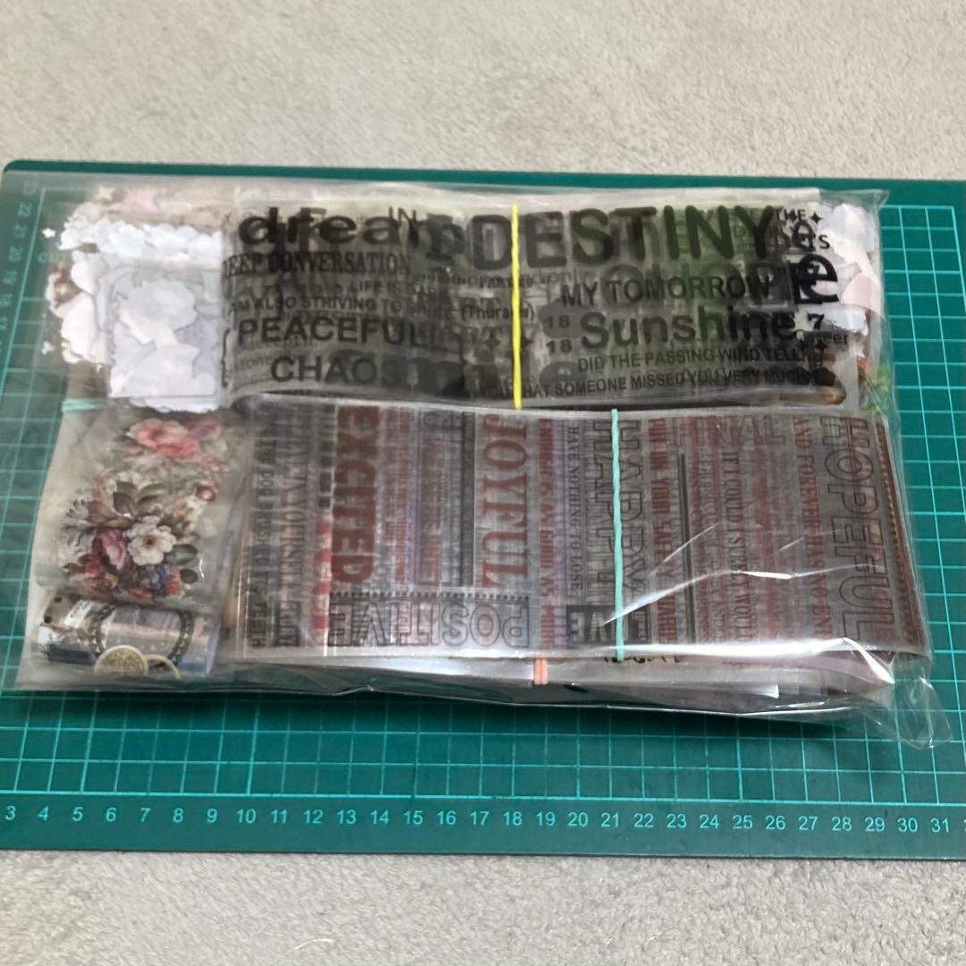 【ゾロ目割引中】海外製　PETマスキングテープ　1ループ分　大量100種類