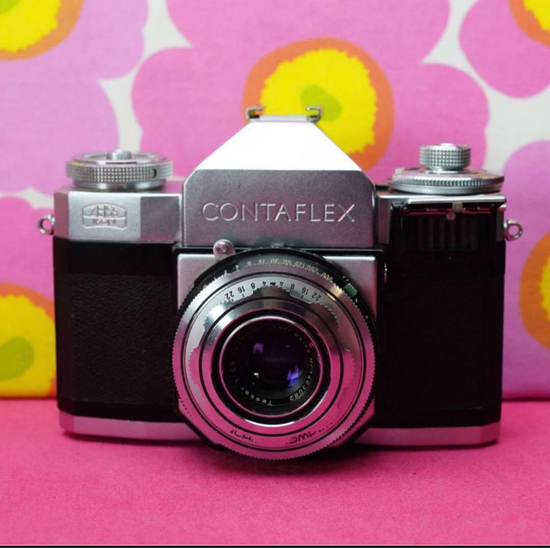 Contaflex II❤️70年前のZeiss Ikon名機❤️旅行やお散歩撮影に