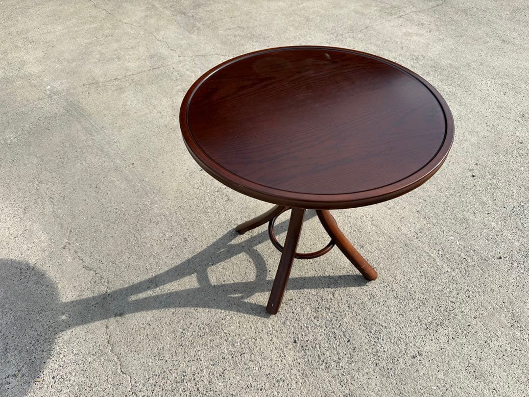 大塚家具 秋田木工 ダイニングテーブル（丸）「T-130」 ナラ材／ブナ