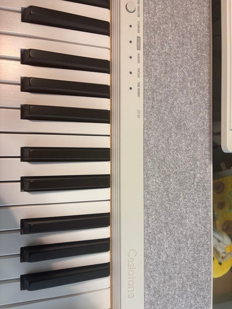 Casio CT-S1 ホワイト 61鍵電子ピアノ　美品