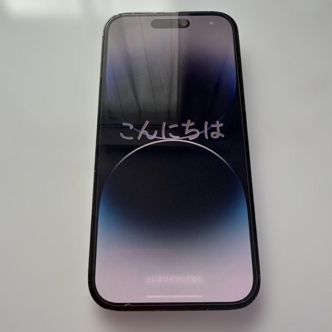 iPhone14pro 本体　SIMフリー　512GB ブラック　液晶新品交換済