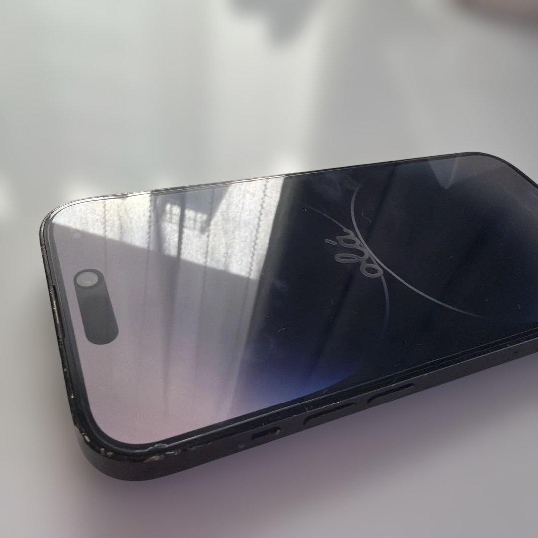 iPhone14pro 本体　SIMフリー　512GB ブラック　液晶新品交換済