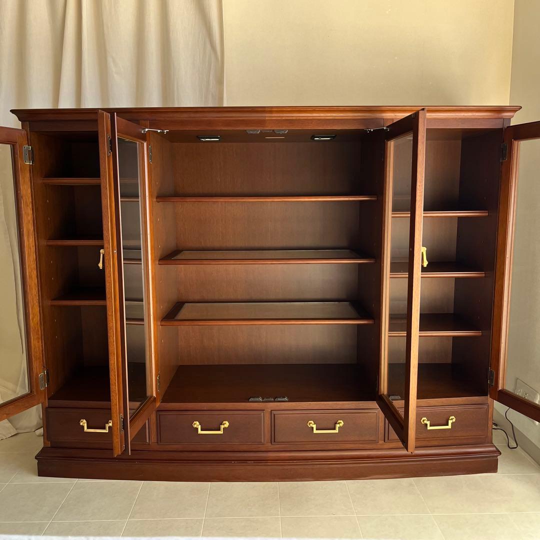 美品　マルニ　maruni マルニ木工　サイドボード　キャビネット　地中海　棚