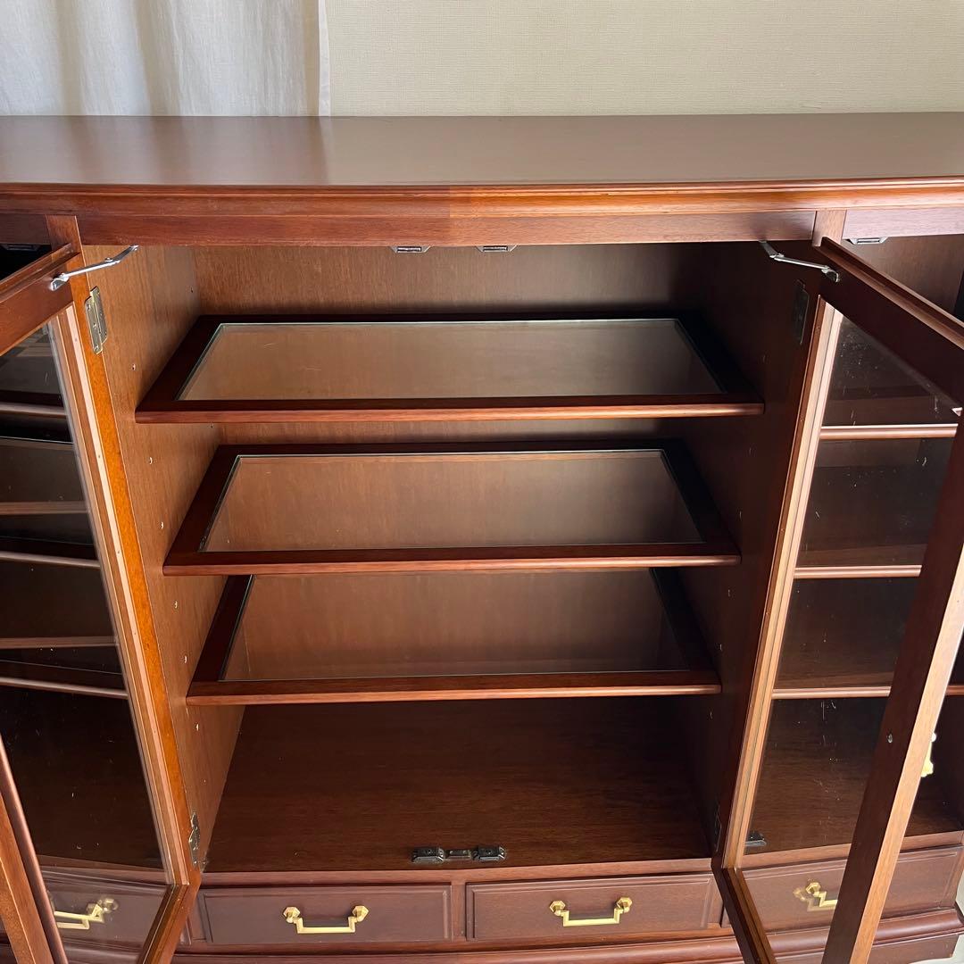 美品　マルニ　maruni マルニ木工　サイドボード　キャビネット　地中海　棚