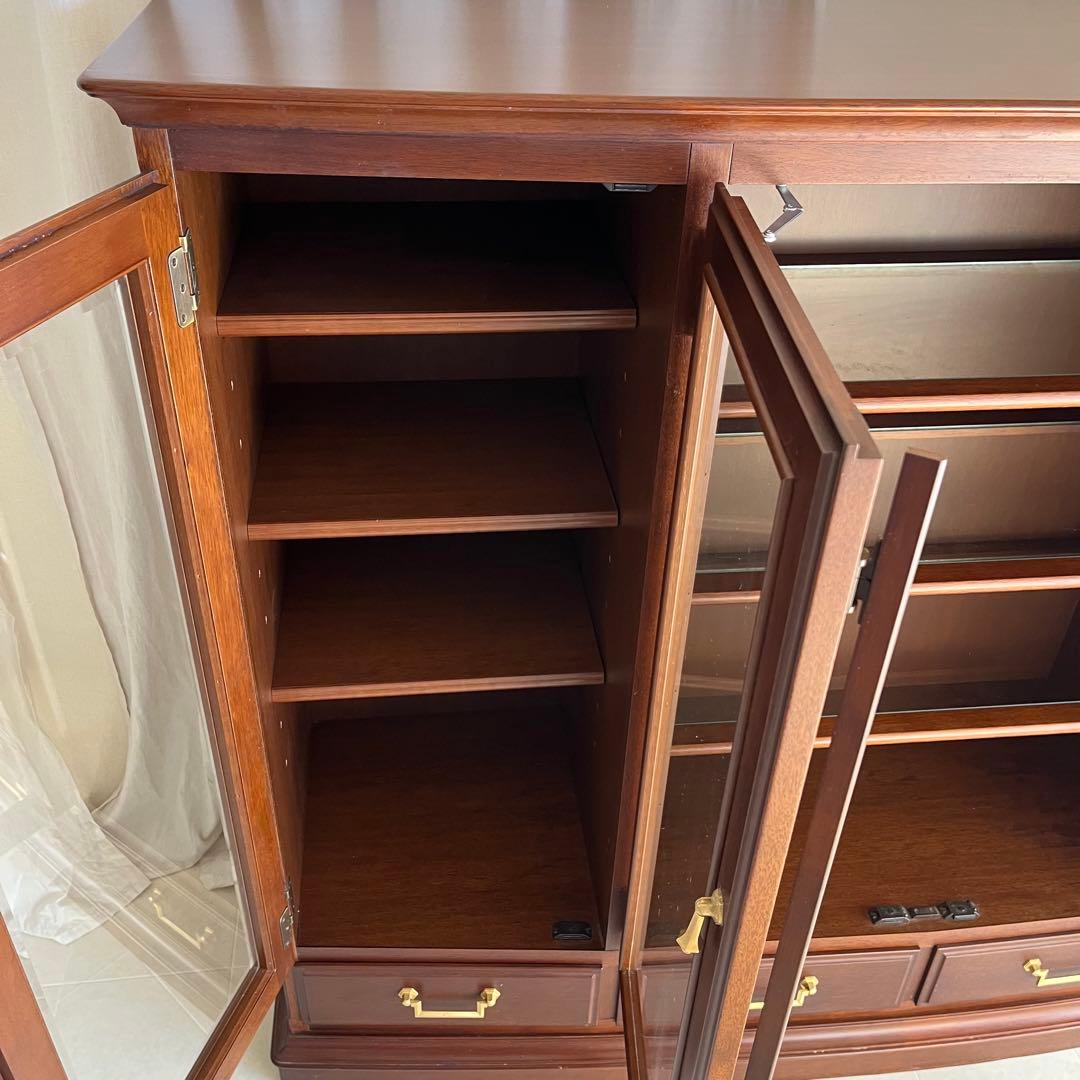 美品　マルニ　maruni マルニ木工　サイドボード　キャビネット　地中海　棚