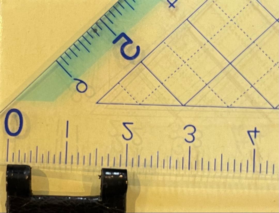 カルティエ　パシャ専用バンド　ブラック　純正