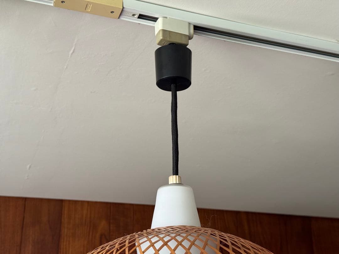 ヴィンテージ 民藝 昭和 レトロペンダントライト 竹細工 イサムノグチ 柳宗理