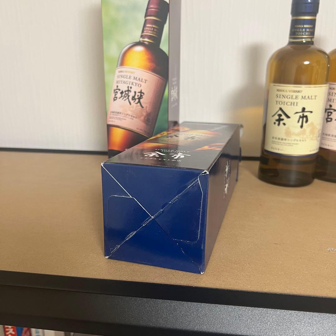 ニッカウイスキー 宮城峡&余市セット　箱有り