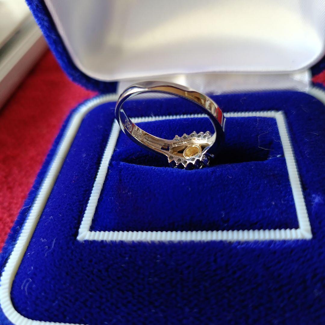 アクセサリー Pt900/K18DiaF.Ring