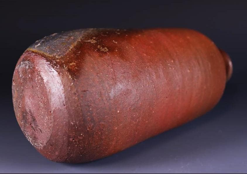 県重要無形文化財　伊勢崎満　一輪生花入 M269