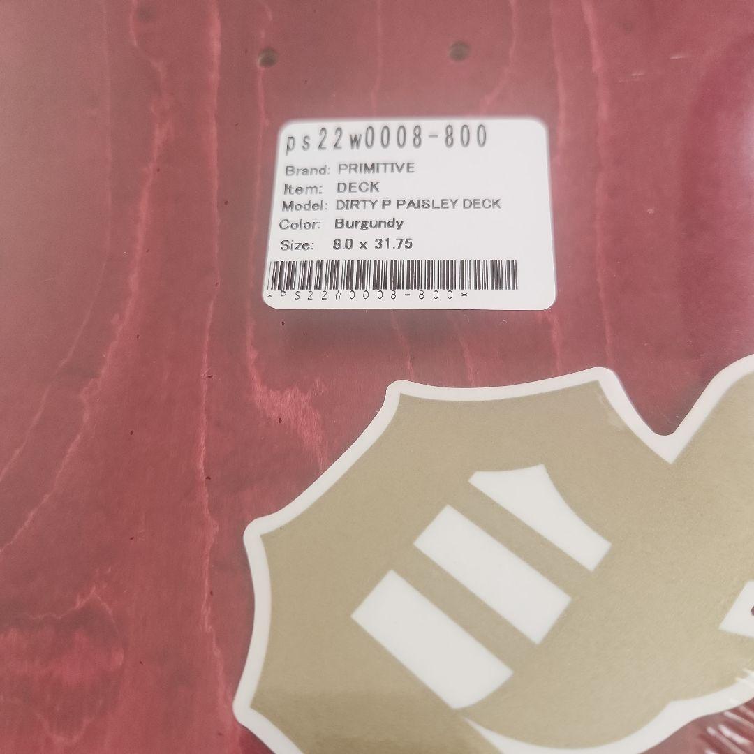 PRIMITIVE　デッキ　デッキテープ付き