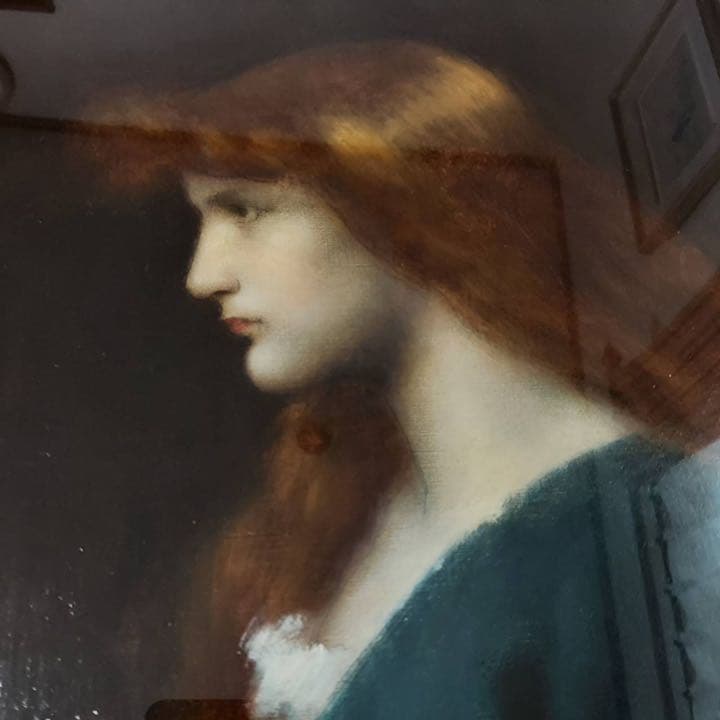 ジャンジャック・エンネル　絵画　女性像　原画　油絵