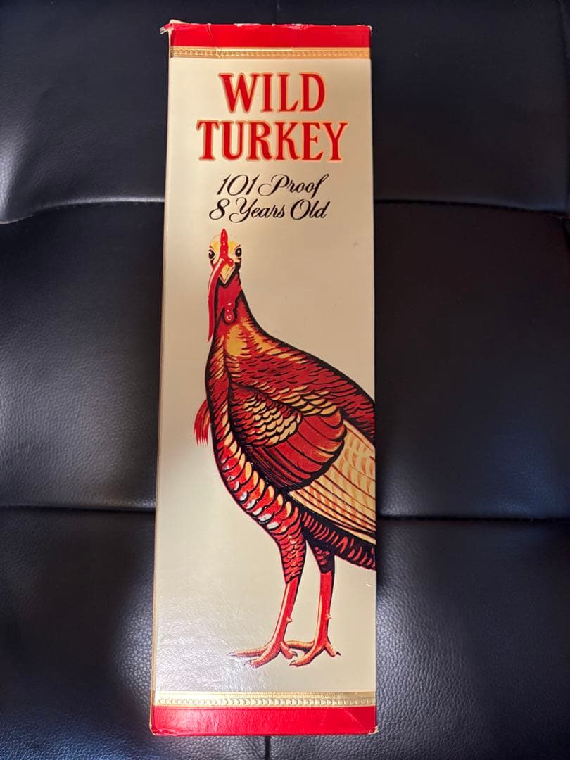 【未開栓】WILDTURKEY ワイルドターキー　8年　旧ラベル　箱あり