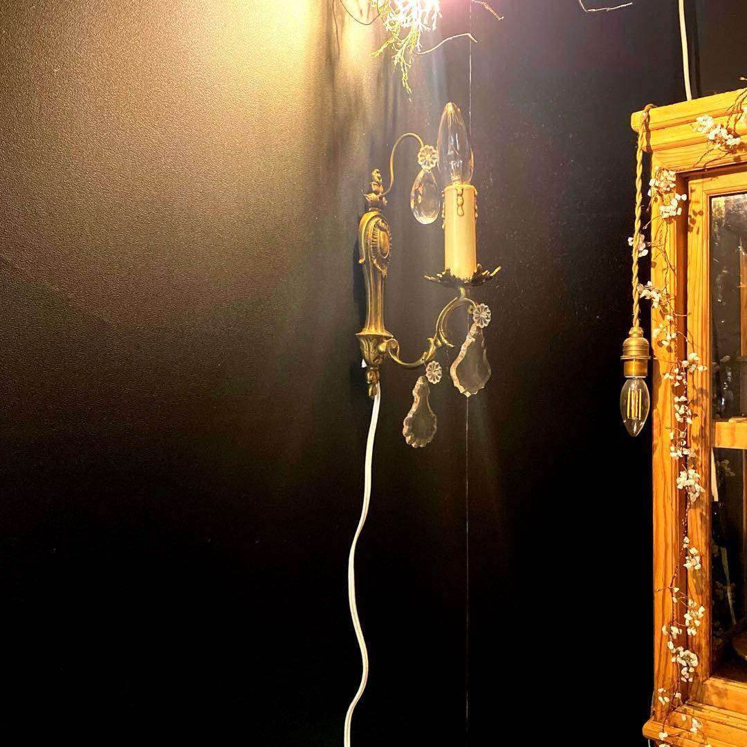 フランスアンティーク　ウォールランプ B