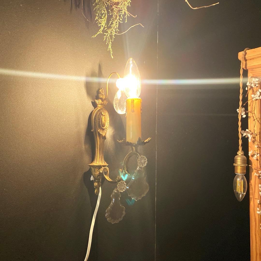 フランスアンティーク　ウォールランプ B