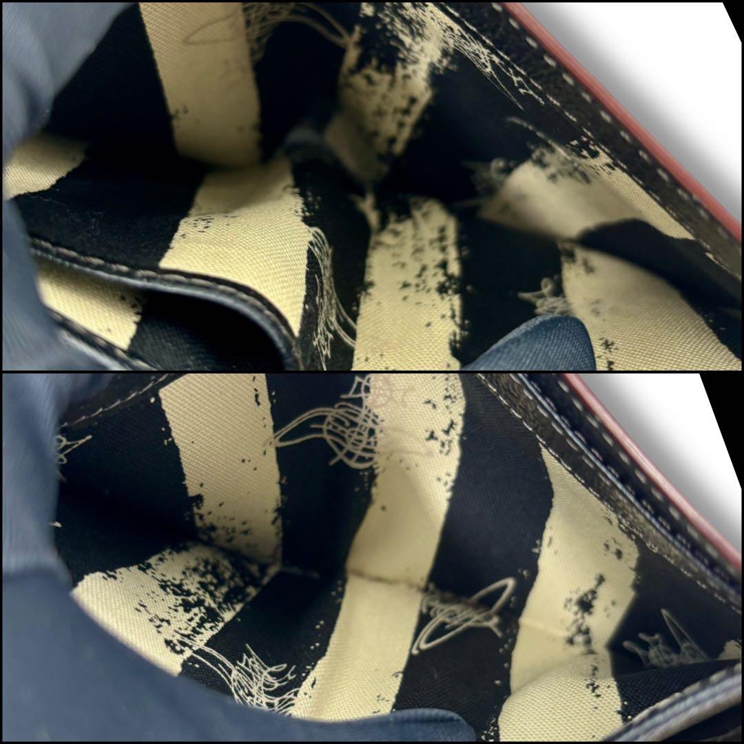 ヴィヴィアンウエストウッド 三つ折り財布 がま口 コンパクトウォレット オーブ