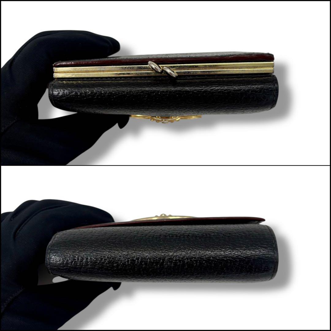 ヴィヴィアンウエストウッド 三つ折り財布 がま口 コンパクトウォレット オーブ