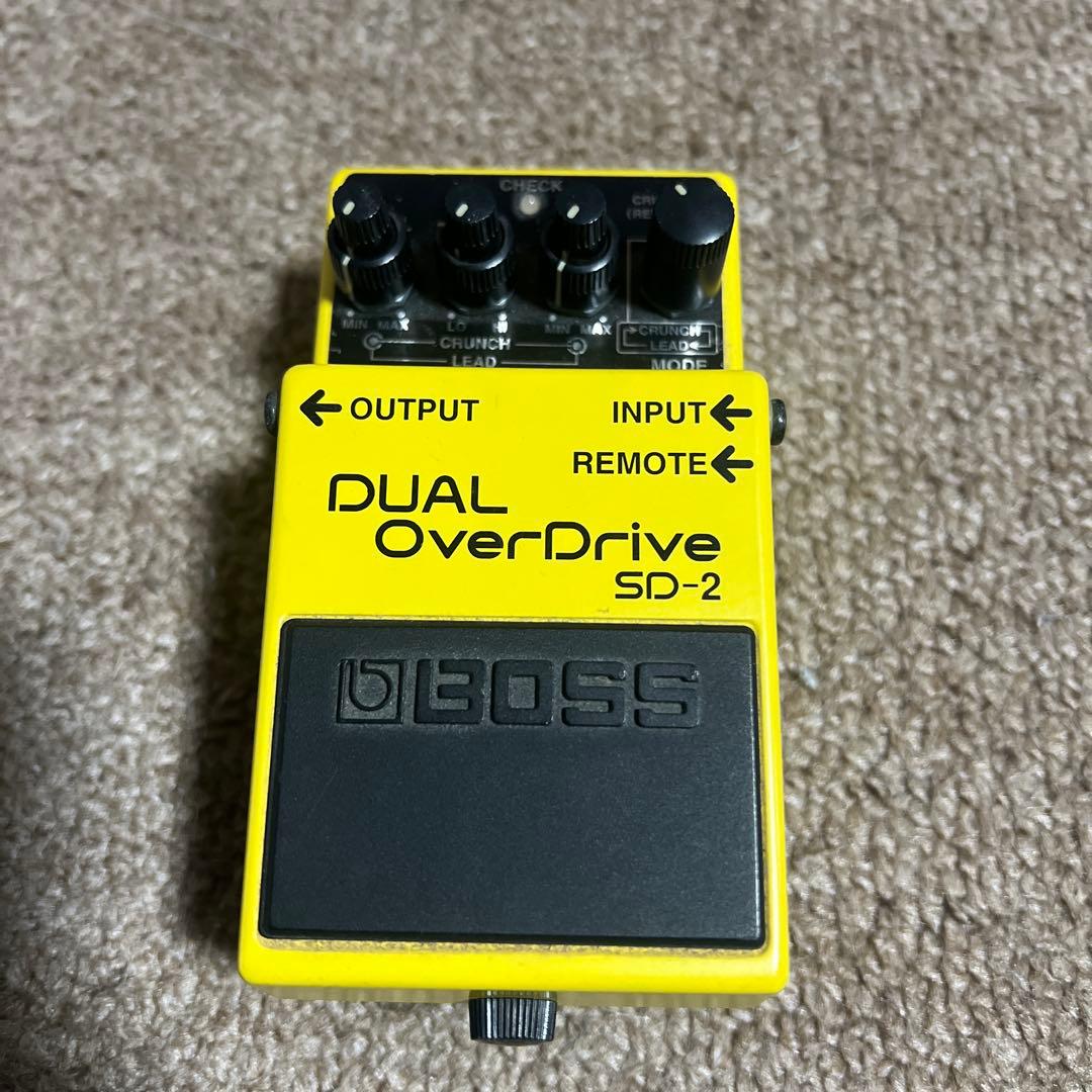 BOSS SD-2 DUAL OverDrive エフェクター　美品