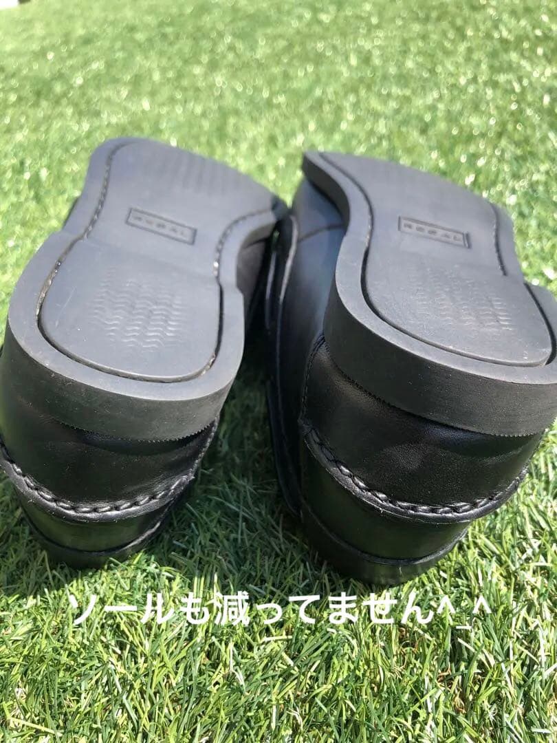 「美品！」REGAL モカシンシューズ定価23,100円　ブラックレザー　箱無し