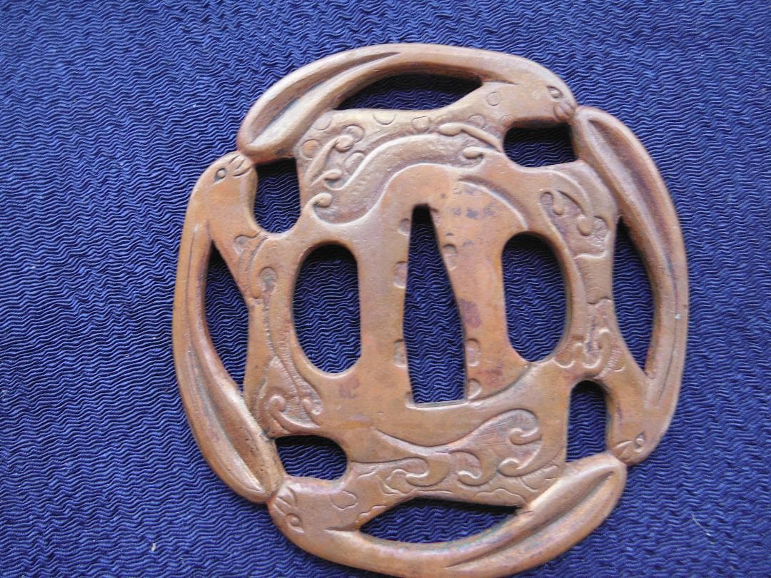 刀装具・鍔・うさぎ図