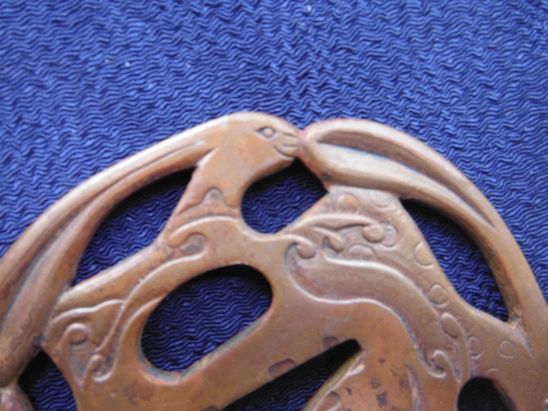 刀装具・鍔・うさぎ図