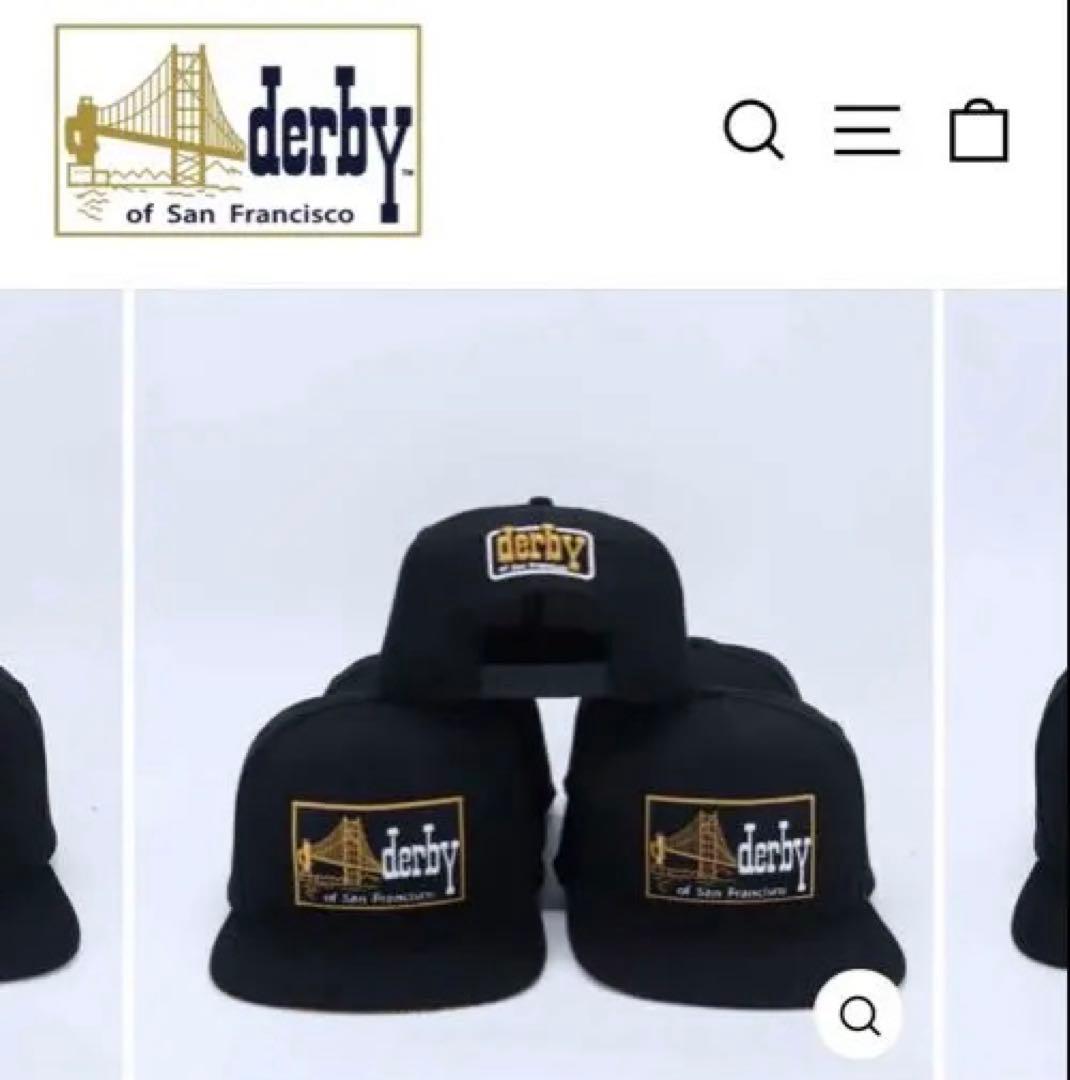 新品未使用　ダービーオブサンフランシスコ　スナップバック キャップ