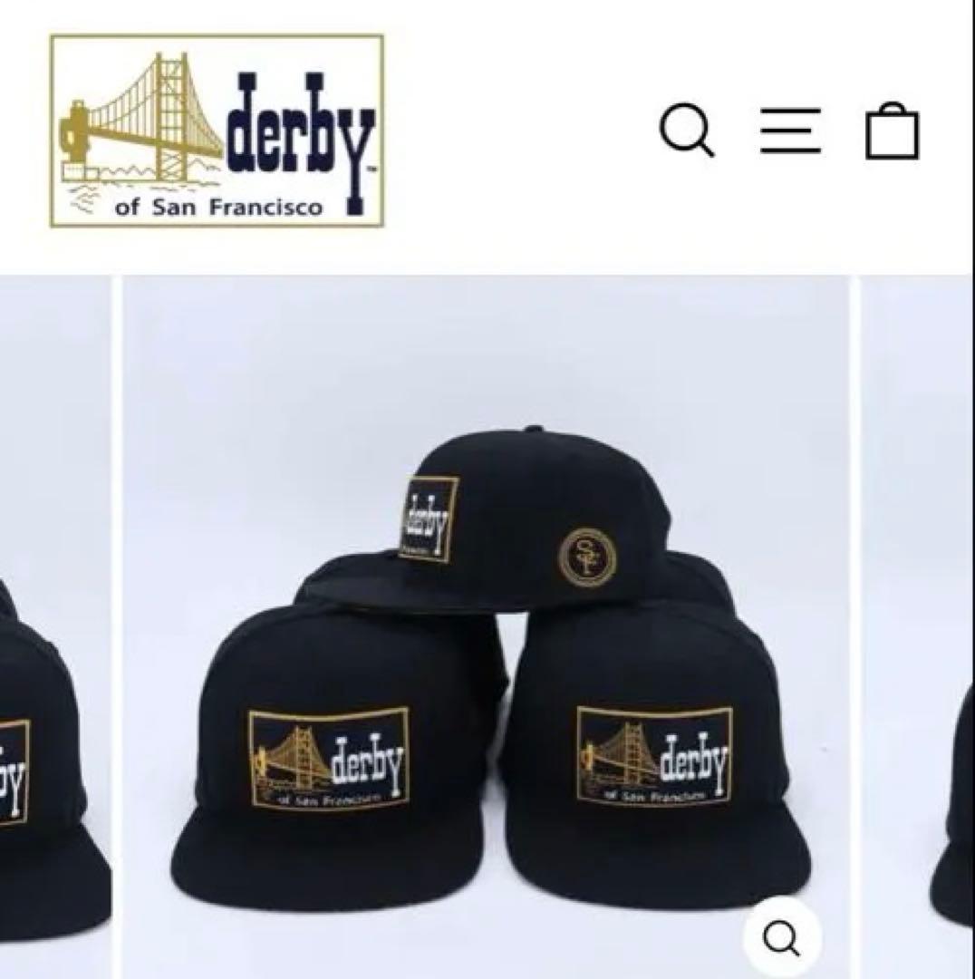 新品未使用　ダービーオブサンフランシスコ　スナップバック キャップ